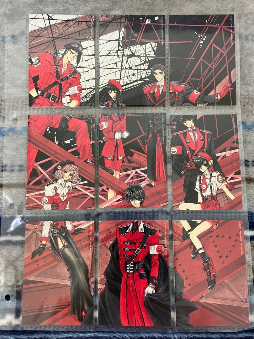 CLAMP　X 原作　トレーディングカード　まとめ売り88枚　カードホルダー付き