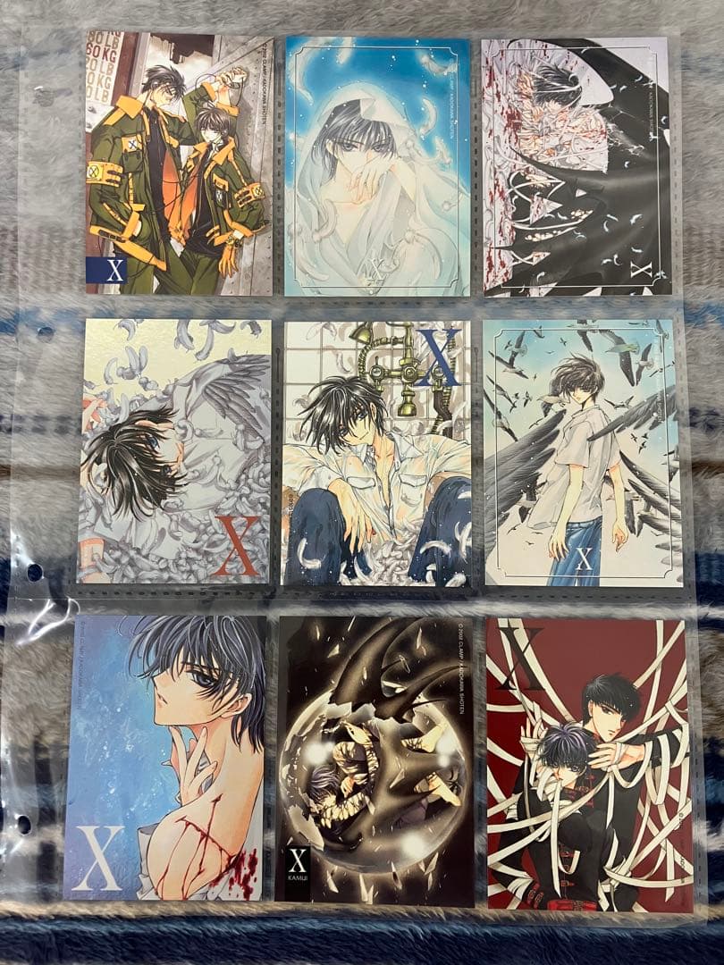 CLAMP　X 原作　トレーディングカード　まとめ売り88枚　カードホルダー付き
