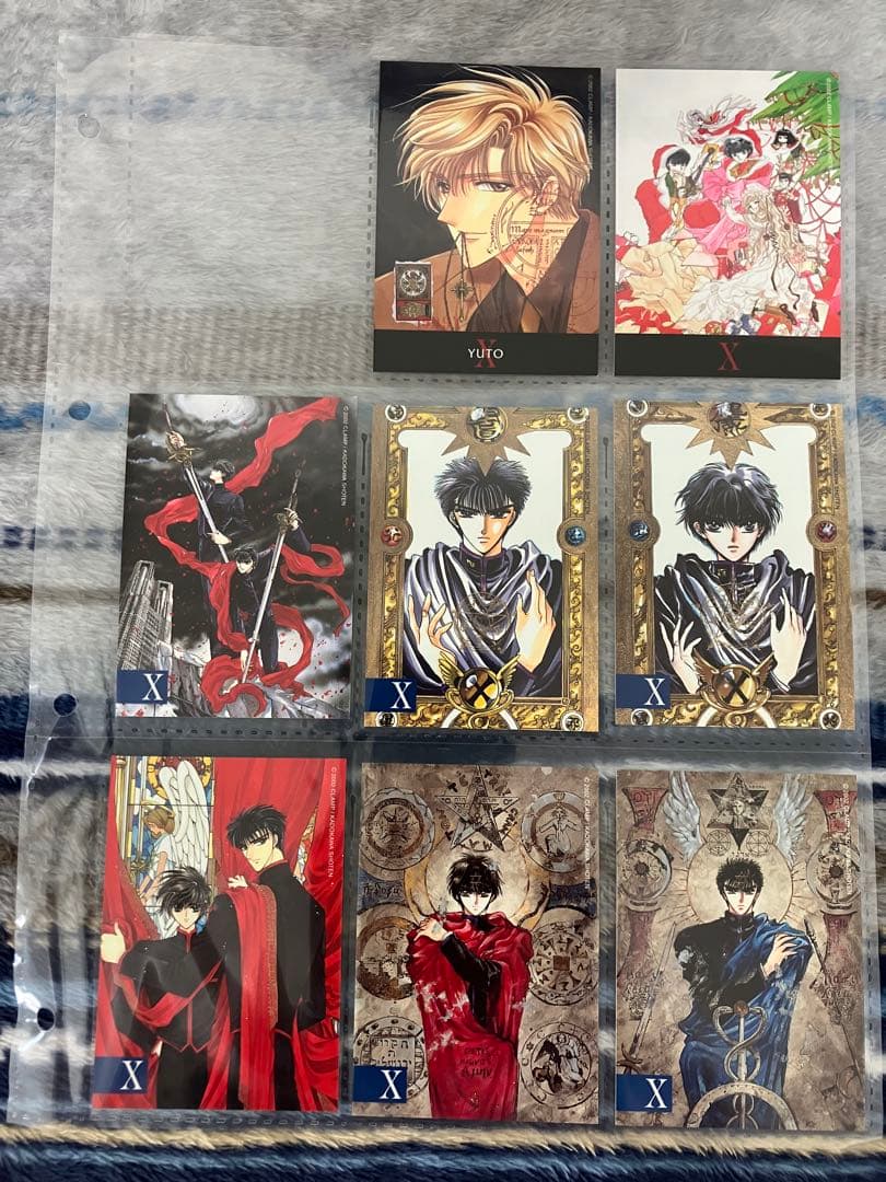 CLAMP　X 原作　トレーディングカード　まとめ売り88枚　カードホルダー付き