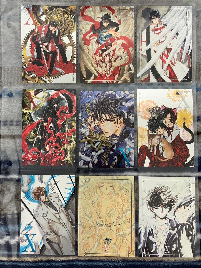CLAMP　X 原作　トレーディングカード　まとめ売り88枚　カードホルダー付き