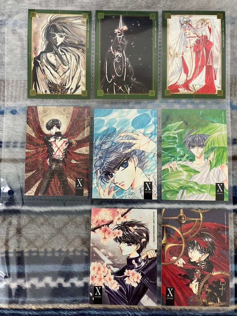 CLAMP　X 原作　トレーディングカード　まとめ売り88枚　カードホルダー付き