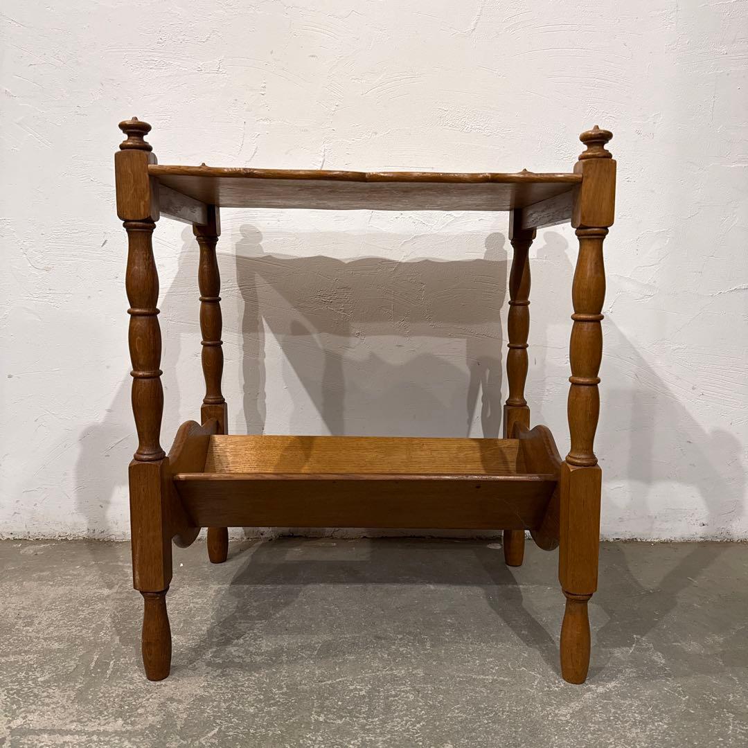 ヴィンテージ　サイドテーブル　マガジンラック