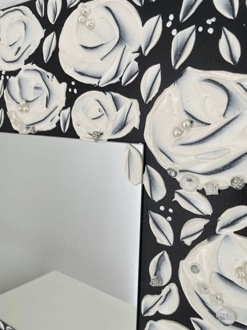 【Crystal♡さま専用】 60×60 鏡　フランスプリマベラ