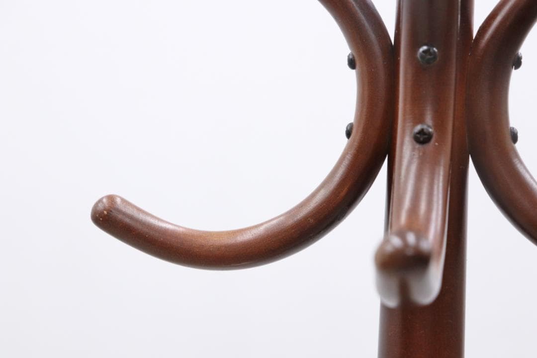 秋田木工 ポールハンガー ブナ材 ヴィンテージ コートハンガー 帽子掛け 傘立て