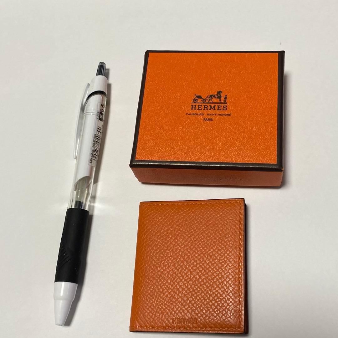 エルメス　レザーミニフォトフレーム