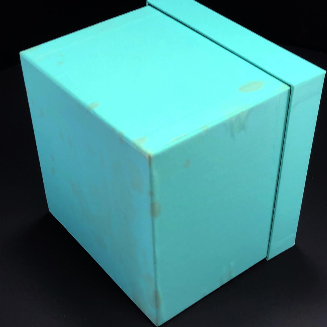 【美品・箱付き】ティファニー／クリスタル ジュエリーボックス