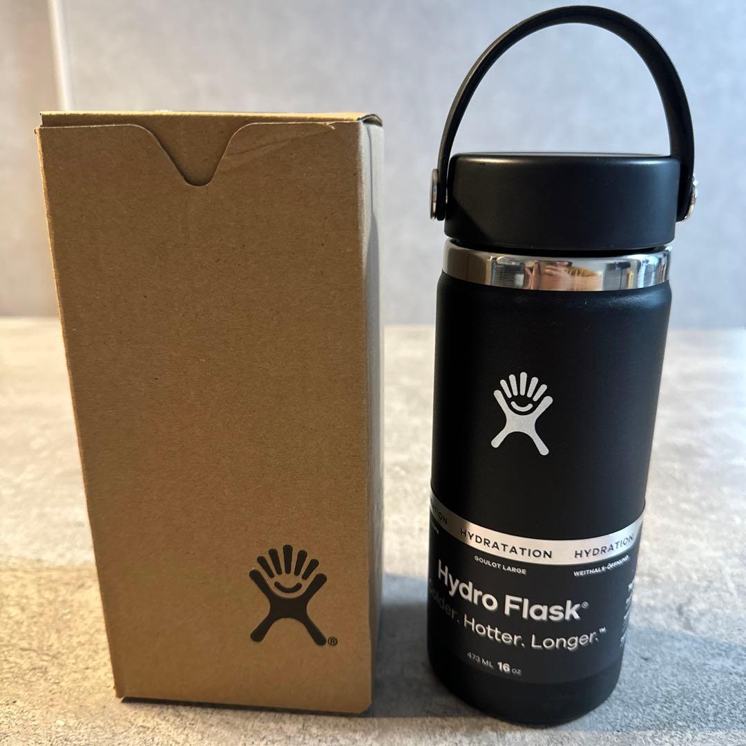 直営店限定 ノースフェイス Hydro Flask ハイドロフラスク ブラック