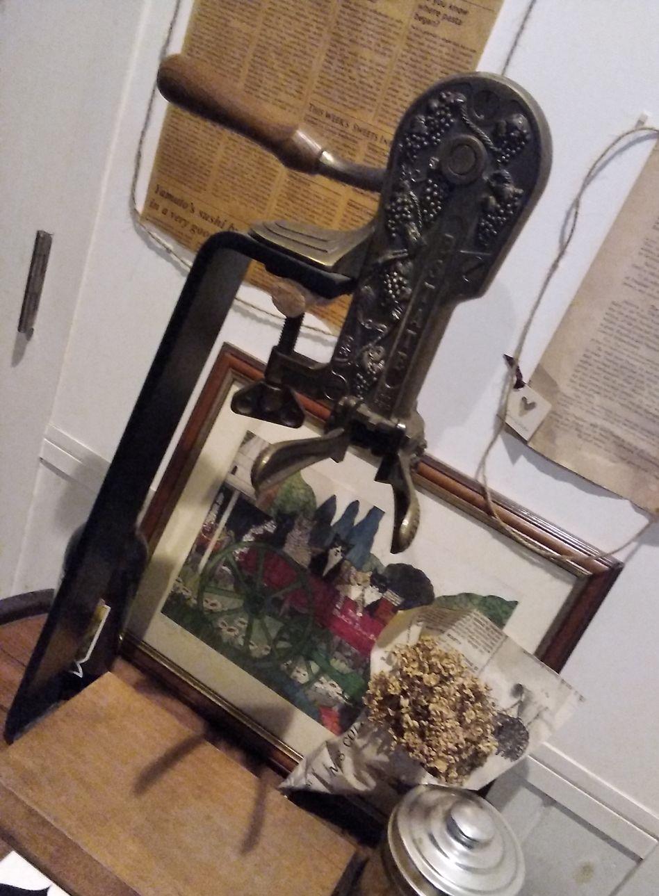 アンティーク　ワインコルクスクリュー