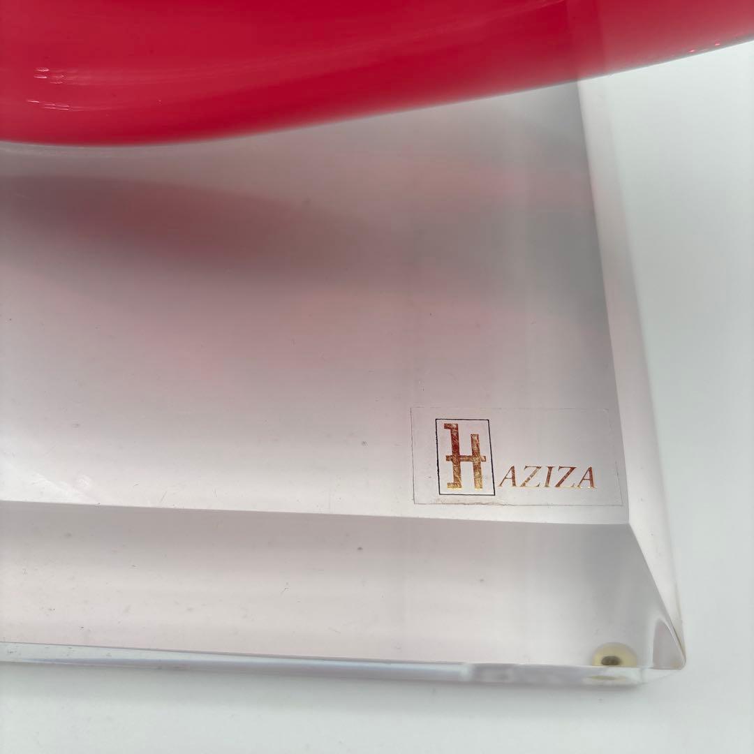 赤ハート型アクリル置物Shlomi Haziza PAULE 　高さ３０cm