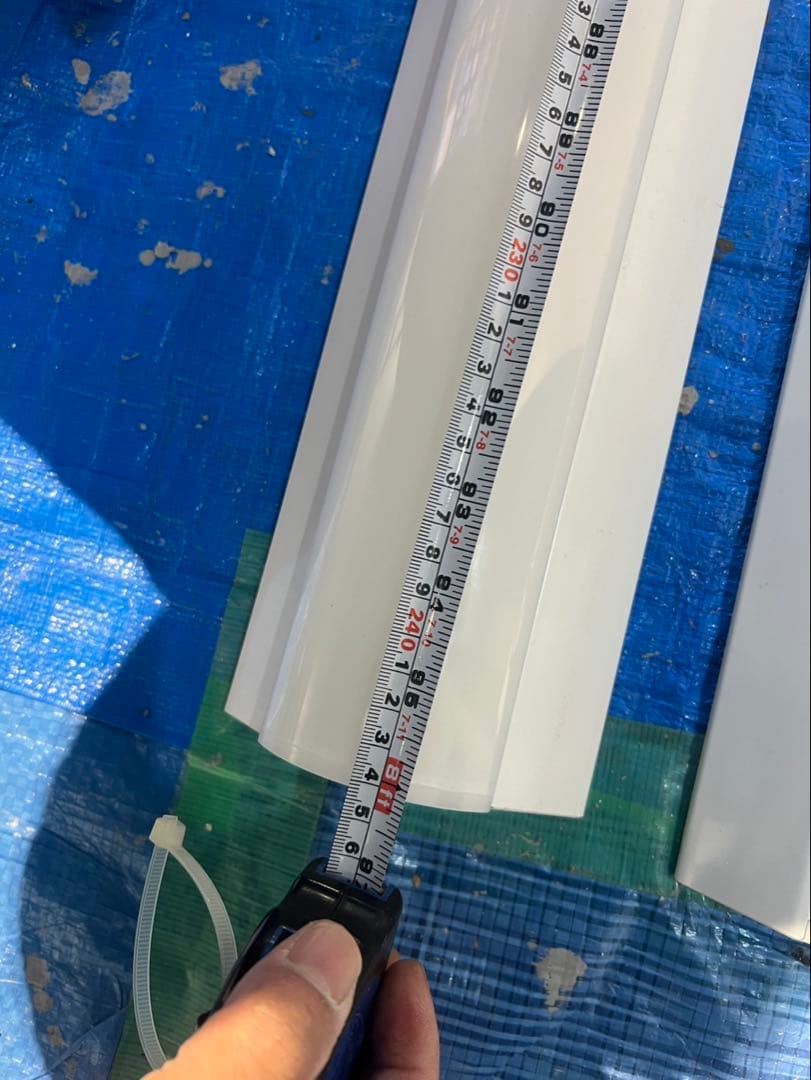 東芝 ベースライト器具本体とLEDバー 4本セット 約244cm 送料無料