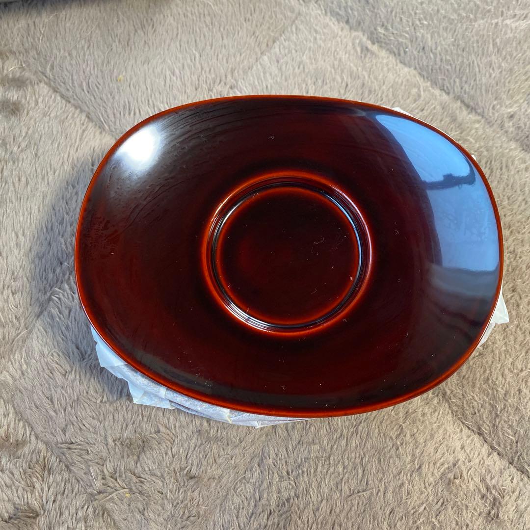 象彦漆器 楕円茶托 5枚セット 新品 - メルカリ