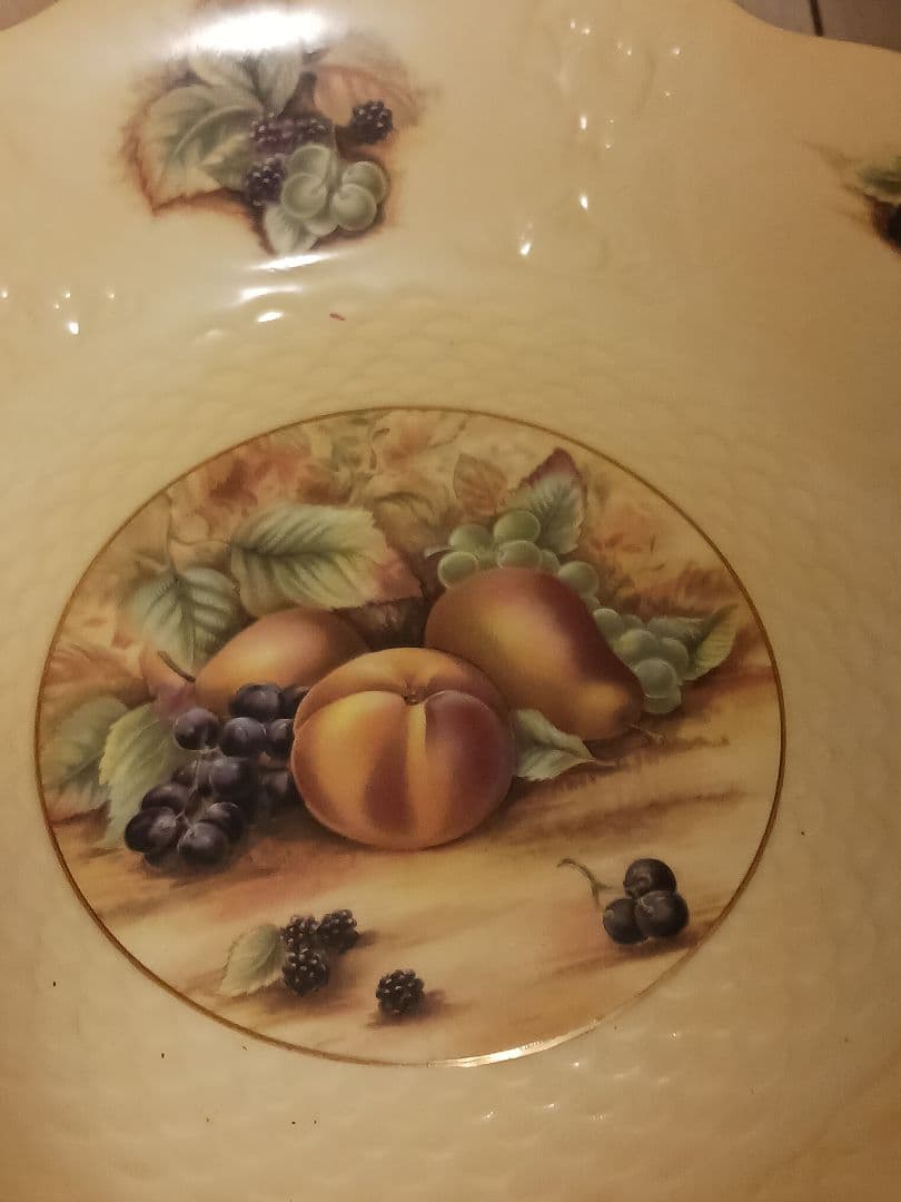 廃盤品　エインズレイ　オーチャードゴールド　深皿