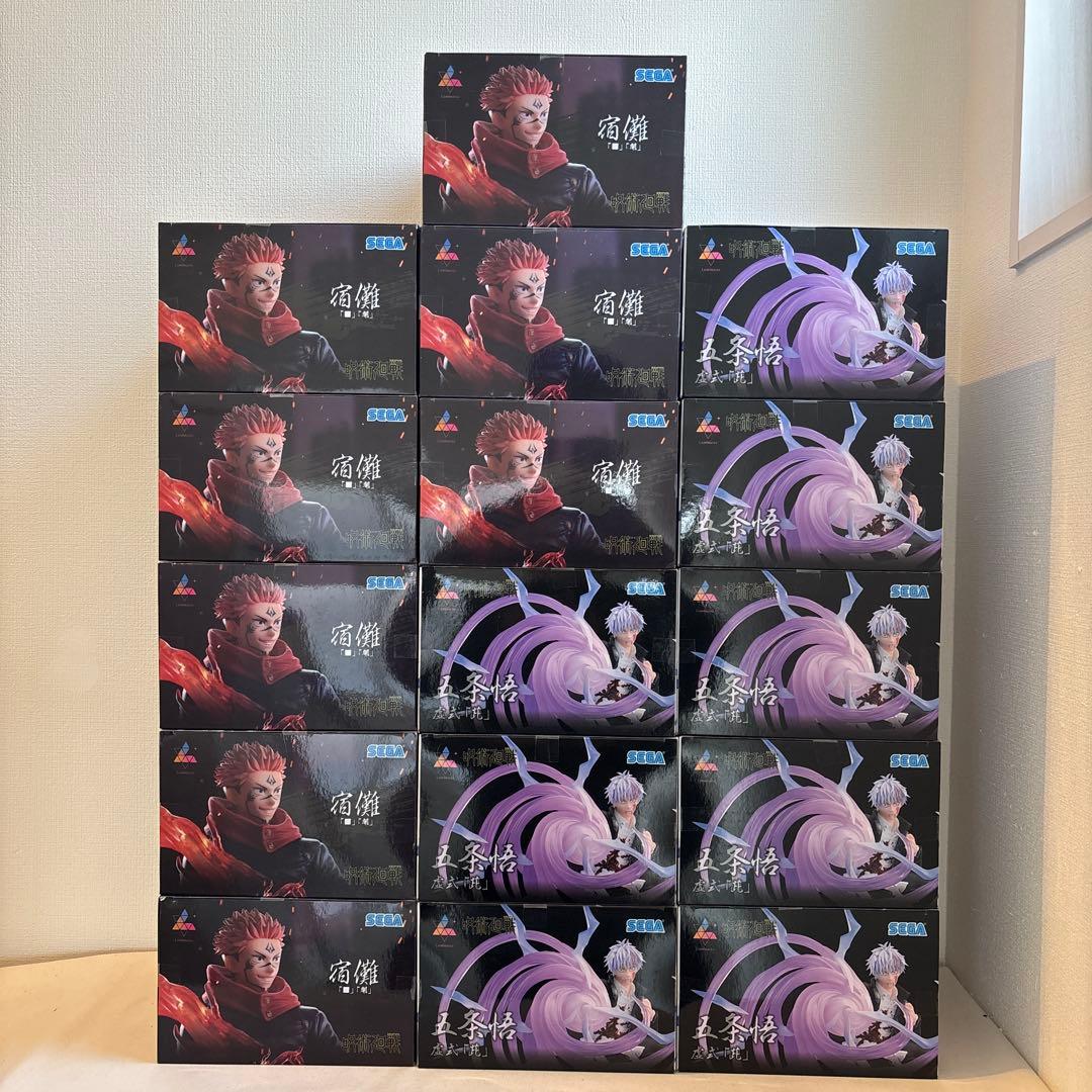 呪術廻戦 Luminasta 宿儺 五条悟 フィギュア 16個 セット