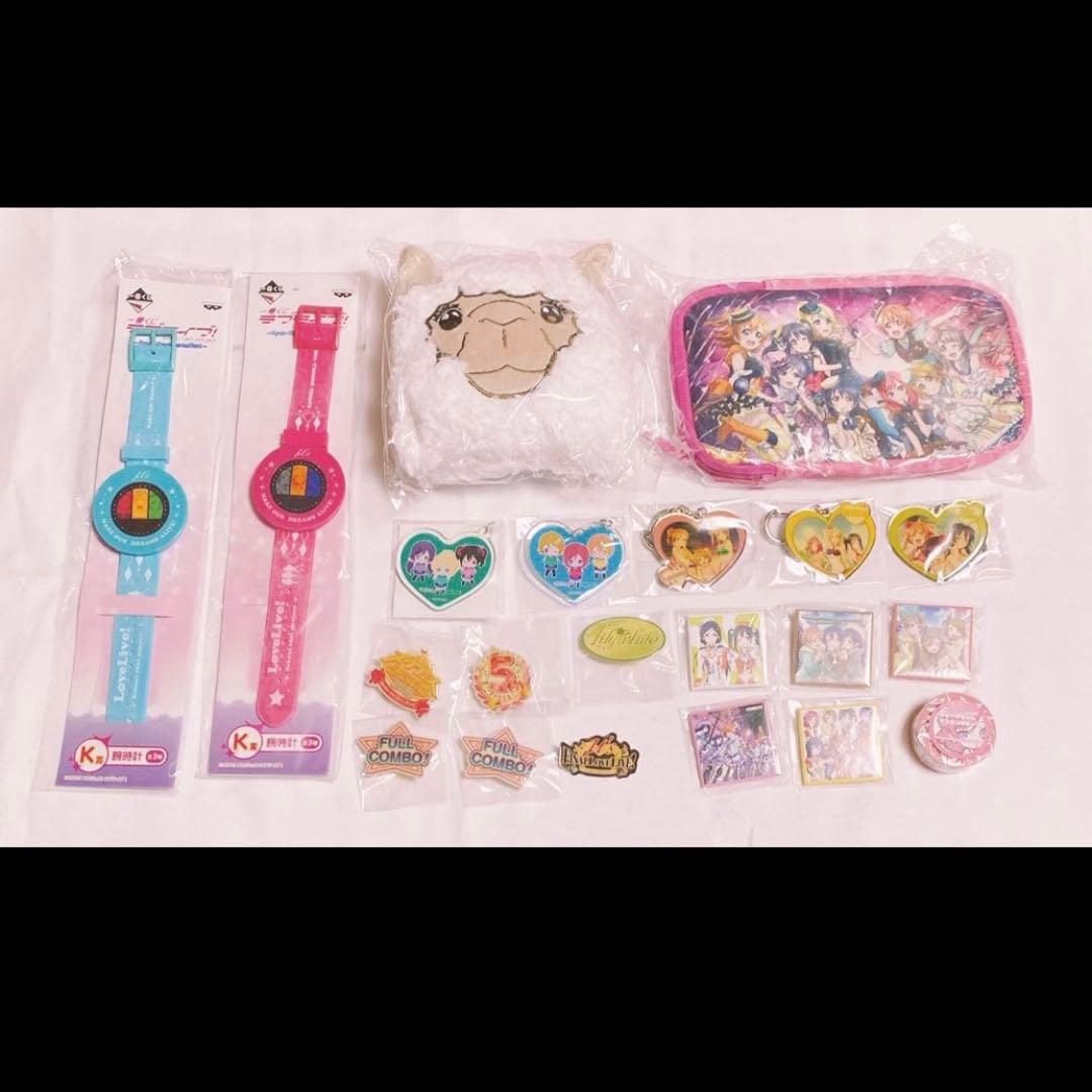 ラブライブ μ's 同人 缶バッジ ラバスト グッズ まとめ