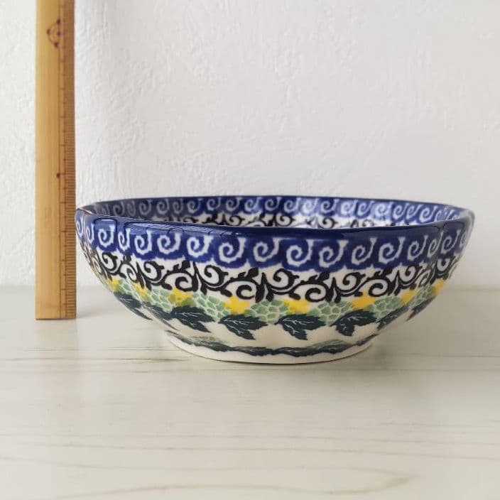 新品　ポーランド食器 11.8cm ボウル　花  ツェラミカ アルティスティチナ