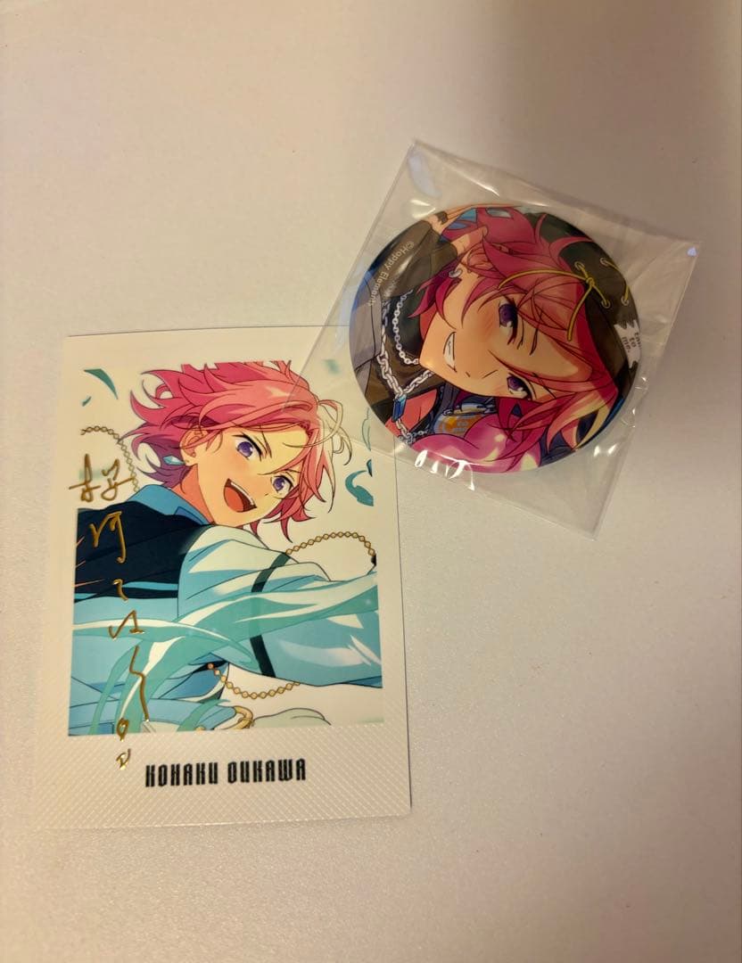 あんスタ‼︎ 桜河こはく 缶バッジ P.A.shots‼︎ - メルカリ