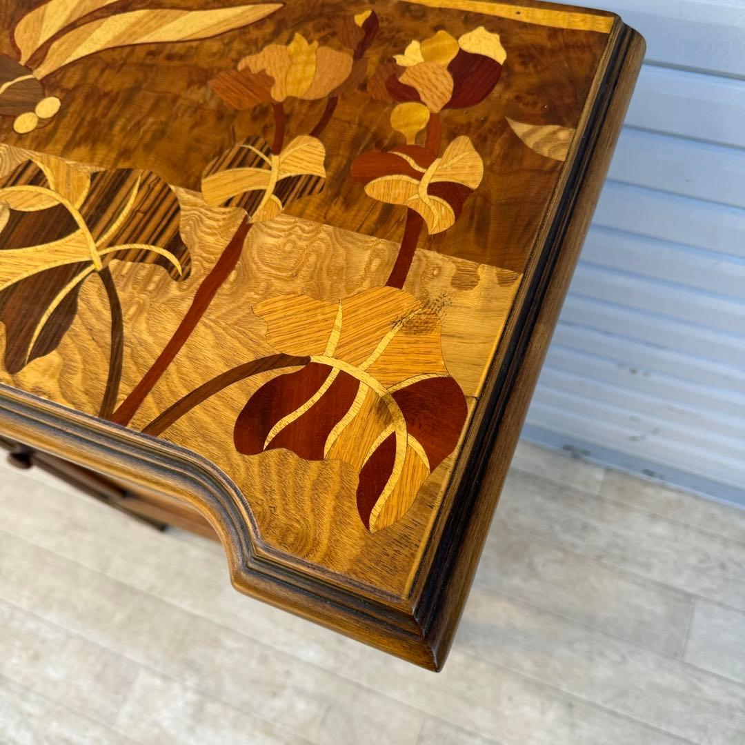 希少　ミエールガレ 調　アール・ヌーボー　チェスト　コンソール