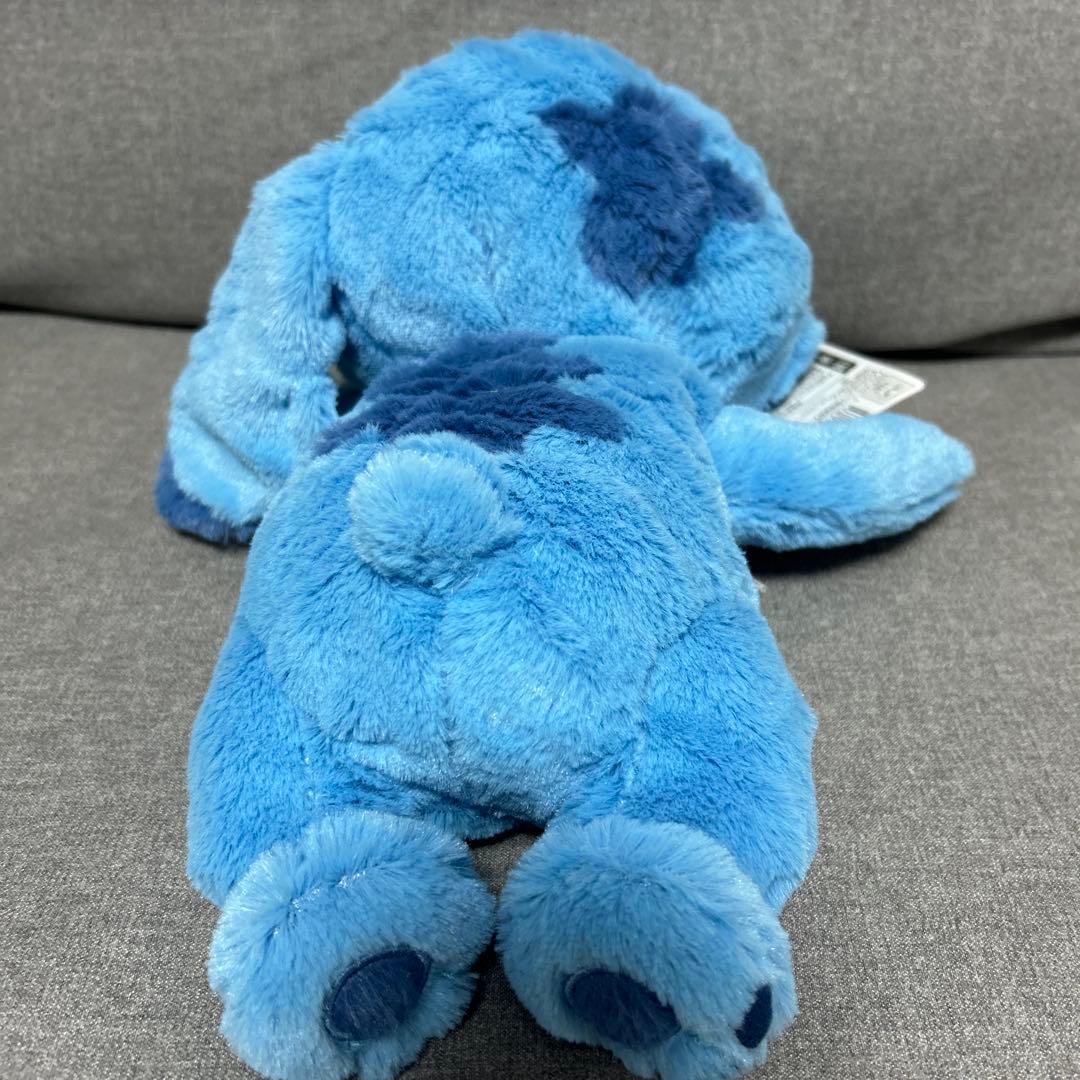 ディズニー くったりBIGぬいぐるみ スティッチ タグ付き - メルカリ