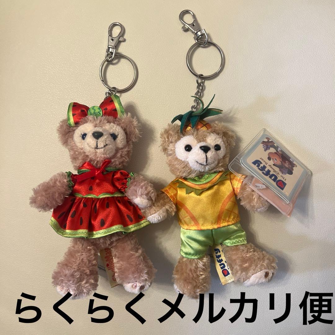 香港ディズニーランド限定 ダッフィー シェリーメイ ぬいぐるみ