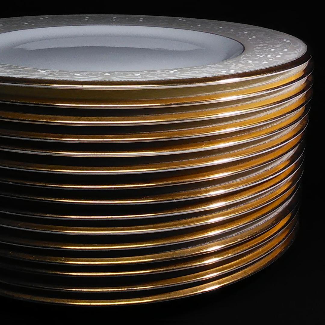 ノリタケ ホワイトパレス 27.5cmプレート 15枚