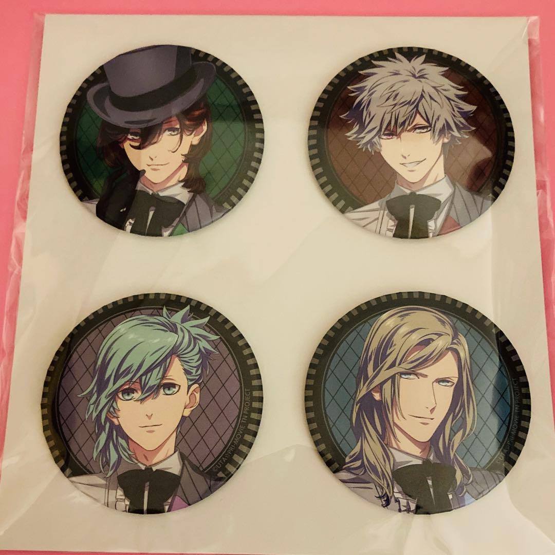 うたプリ カルナイ タブナイ ムビチケバンドル 缶バッジ 4個セット 全