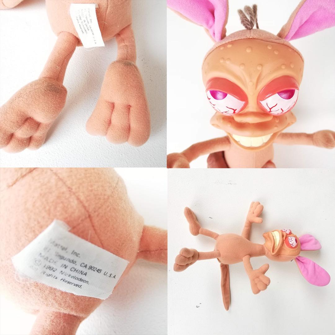 激レア☆ REN & STINPY ぬいぐるみ カートコバーン所有 - メルカリ