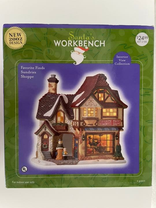 ミニチュア　ドールハウス　ライト　　　　　「雑貨屋さん」