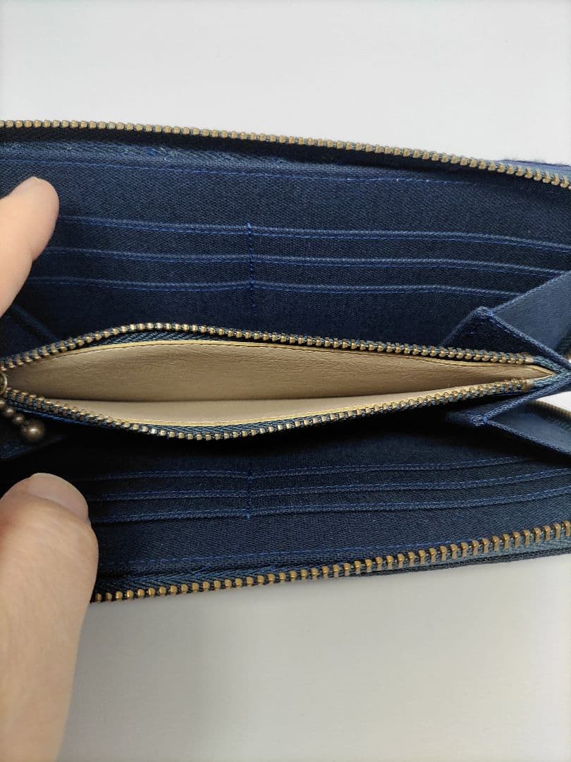 ミナペルホネン☆ハンドメイド長財布♪