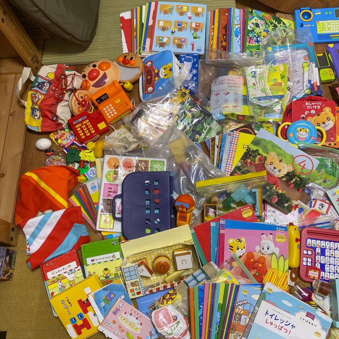 こどもチャレンジ　ベネッセ　しまじろう　アンパンマン　セット　まとめ　知育