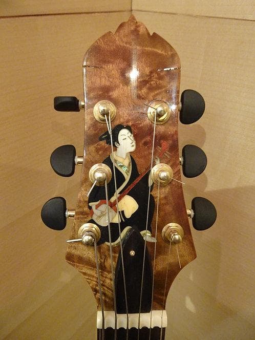 最終価格！Oracle of Guitars Burl Maple Benede - メルカリ