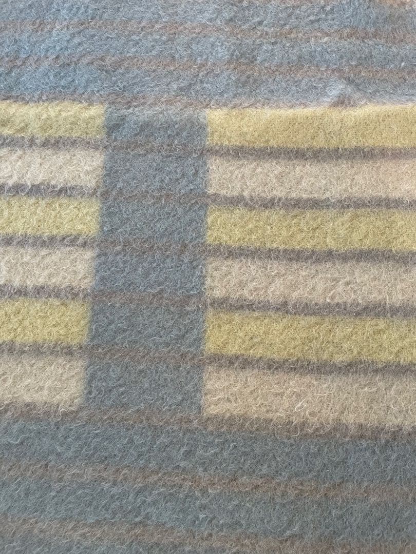 【希少】オランダ製 AaBe ウールブランケット ヴィンテージ毛布