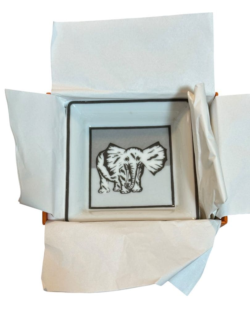 エルメス 象デザイン皿 1997年製