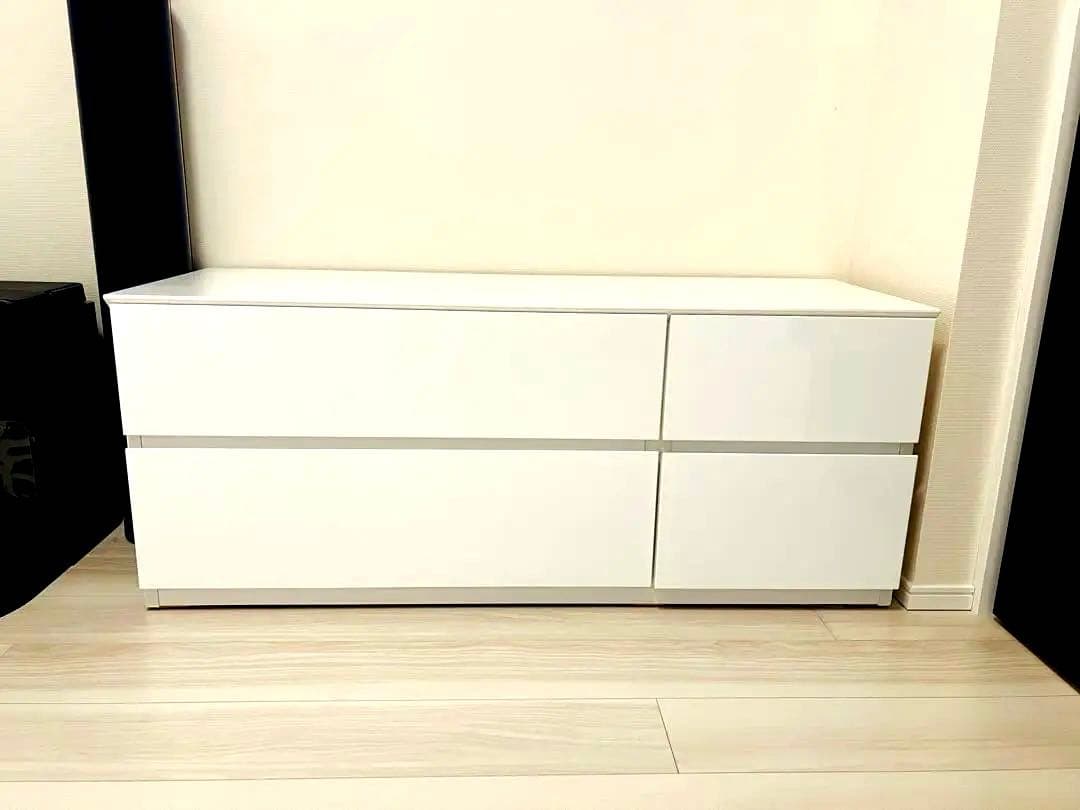 ニトリ　ホワイトキャビネット 4引き出し 収納