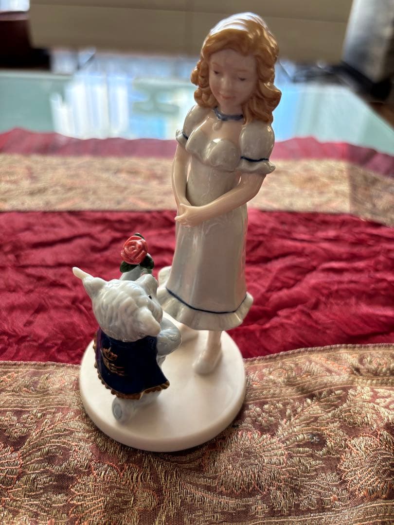 美品　ロイヤルコペンハーゲン×シュタイフ　コラボ　フィギュリン　2005　限定品