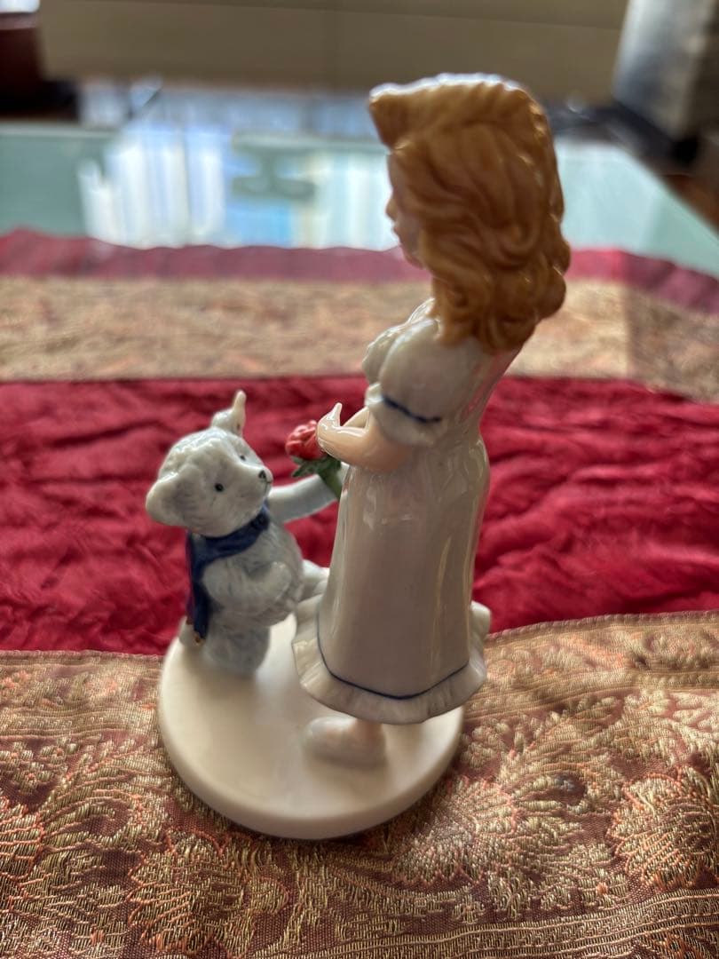 美品　ロイヤルコペンハーゲン×シュタイフ　コラボ　フィギュリン　2005　限定品