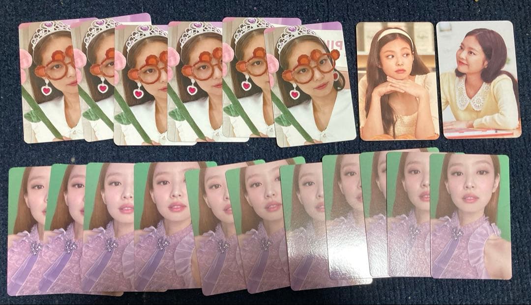 BLACKPINK jennie トレカ 特典セット BPTG the game - メルカリ