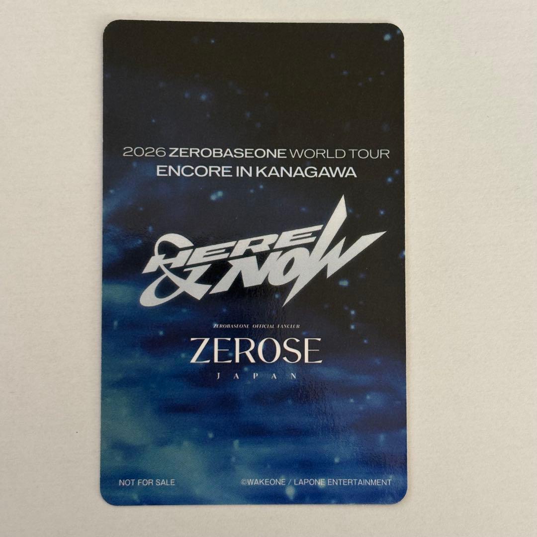 ZB1 ゼベワン FC特典 トレカ ギュビン - メルカリ