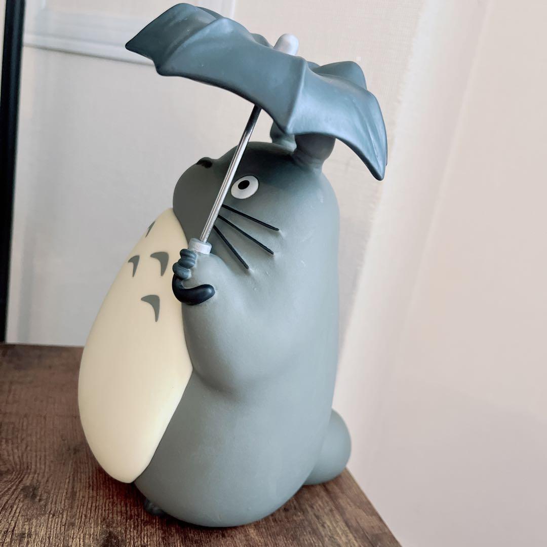 ジブリ となりのトトロ 大きな貯金箱 七国山行きバス停 セット