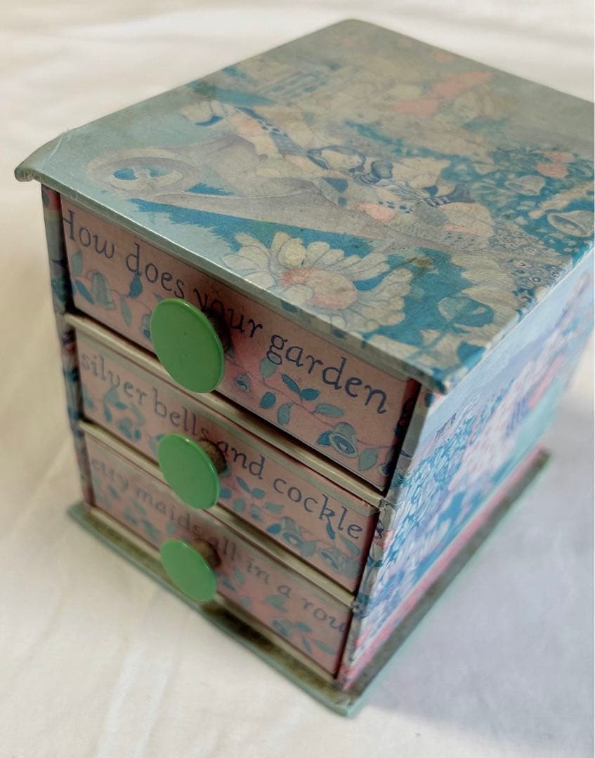 ローラアシュレイ 小物入れ 引き出し