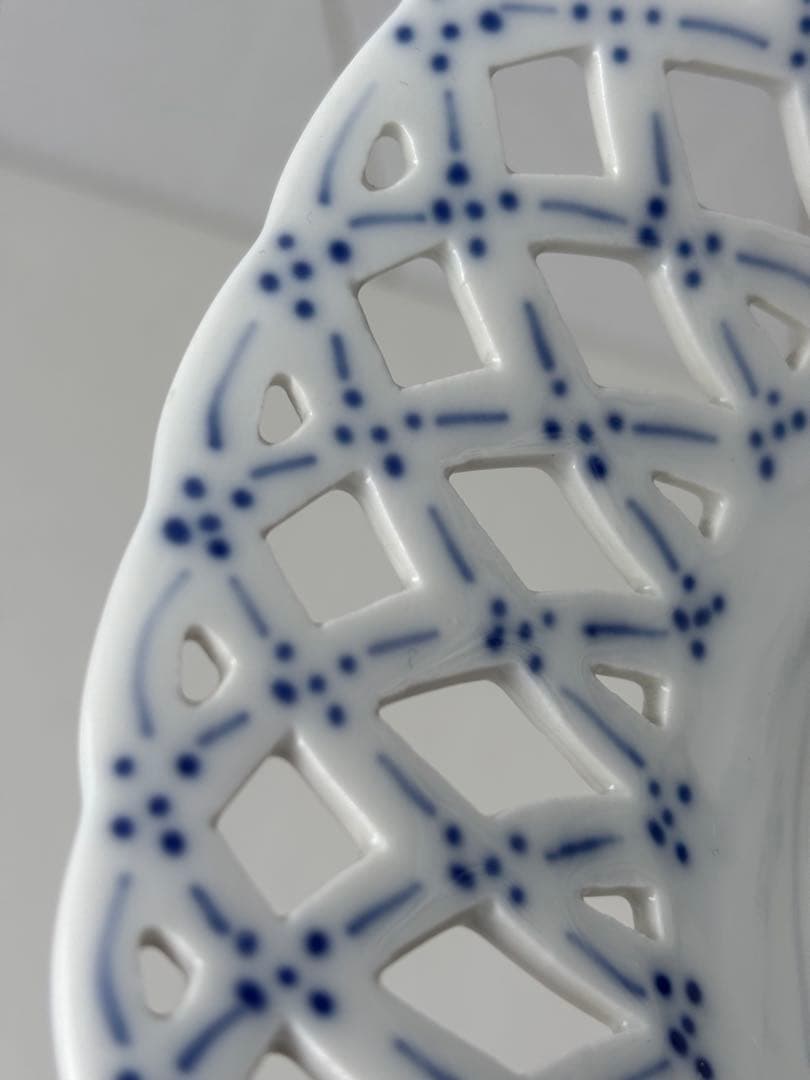 ロイヤルコペンハーゲン ボウル　ブルーフルーテッド フルレース