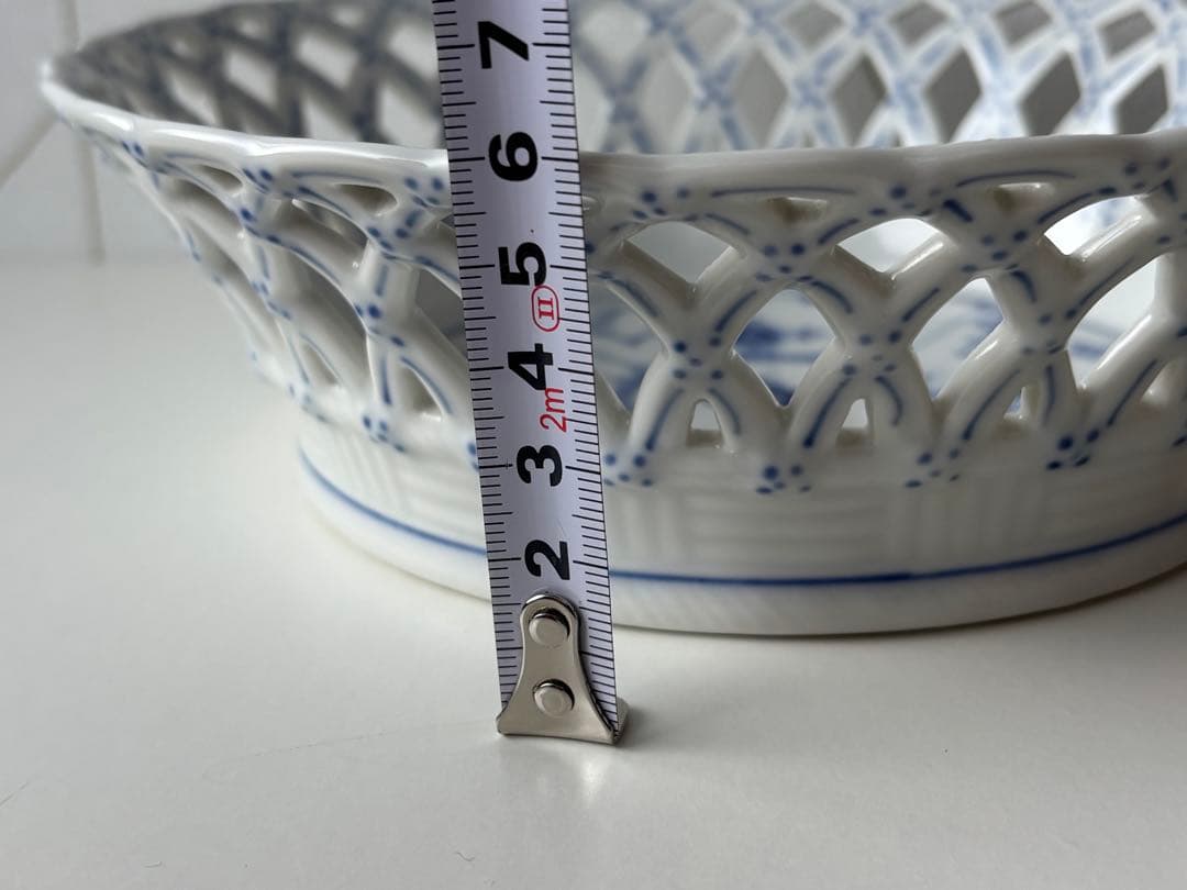 ロイヤルコペンハーゲン ボウル　ブルーフルーテッド フルレース