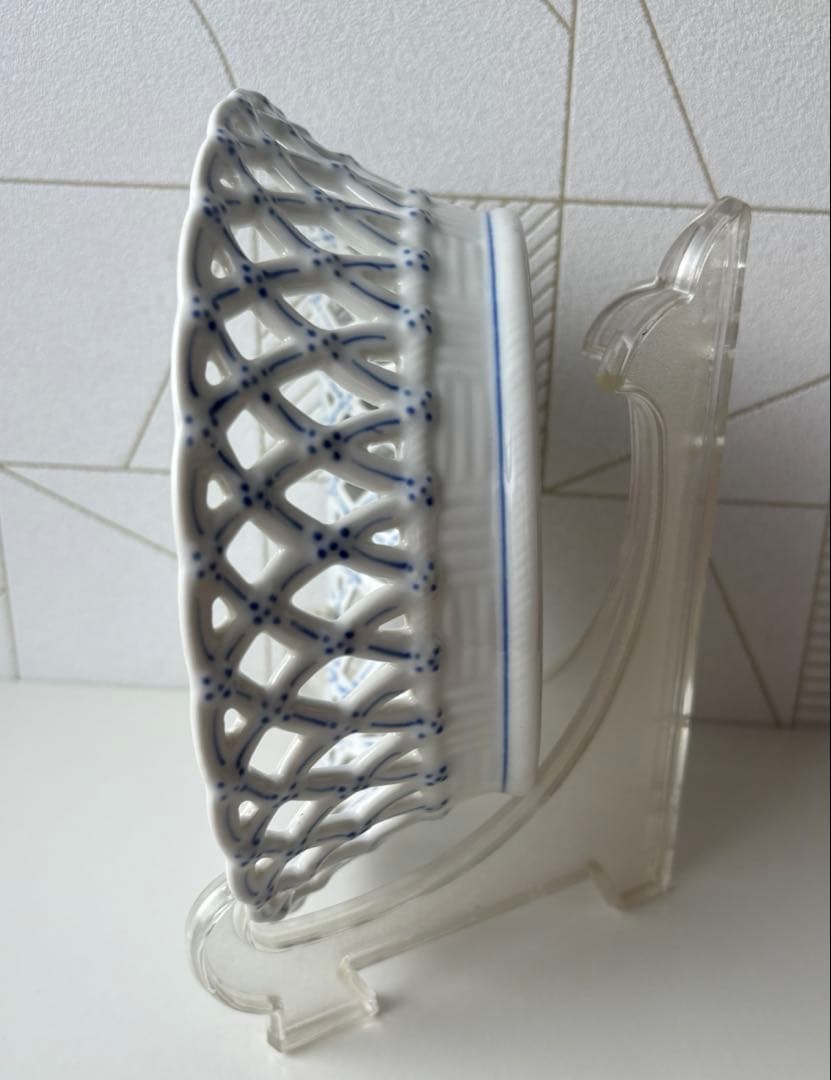 ロイヤルコペンハーゲン ボウル　ブルーフルーテッド フルレース