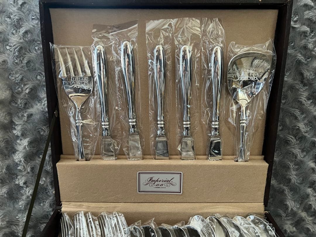 アズマ　カトラリーセット　インペリアル 18-18 ディナーセット〈38本〉⑤