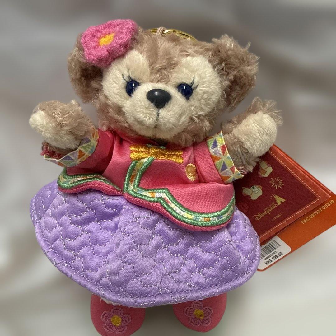 香港ディズニーランドダッフィーフレンズシェリーメイバッグチャーム