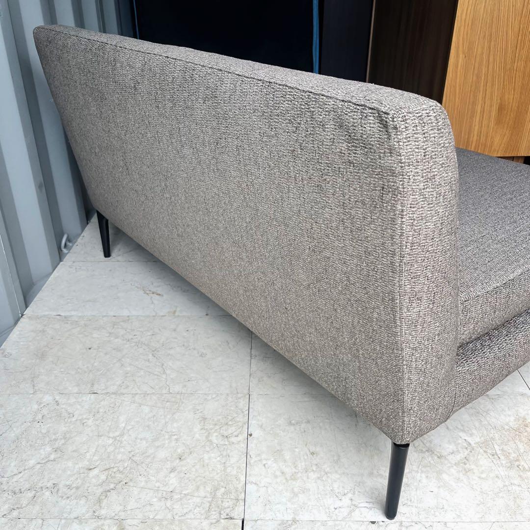 取付無料！日本フクラ ルベル 北欧モダン風2Pファブリックソファ クッション付き