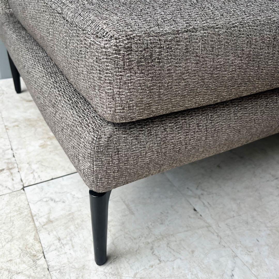 取付無料！日本フクラ ルベル 北欧モダン風2Pファブリックソファ クッション付き