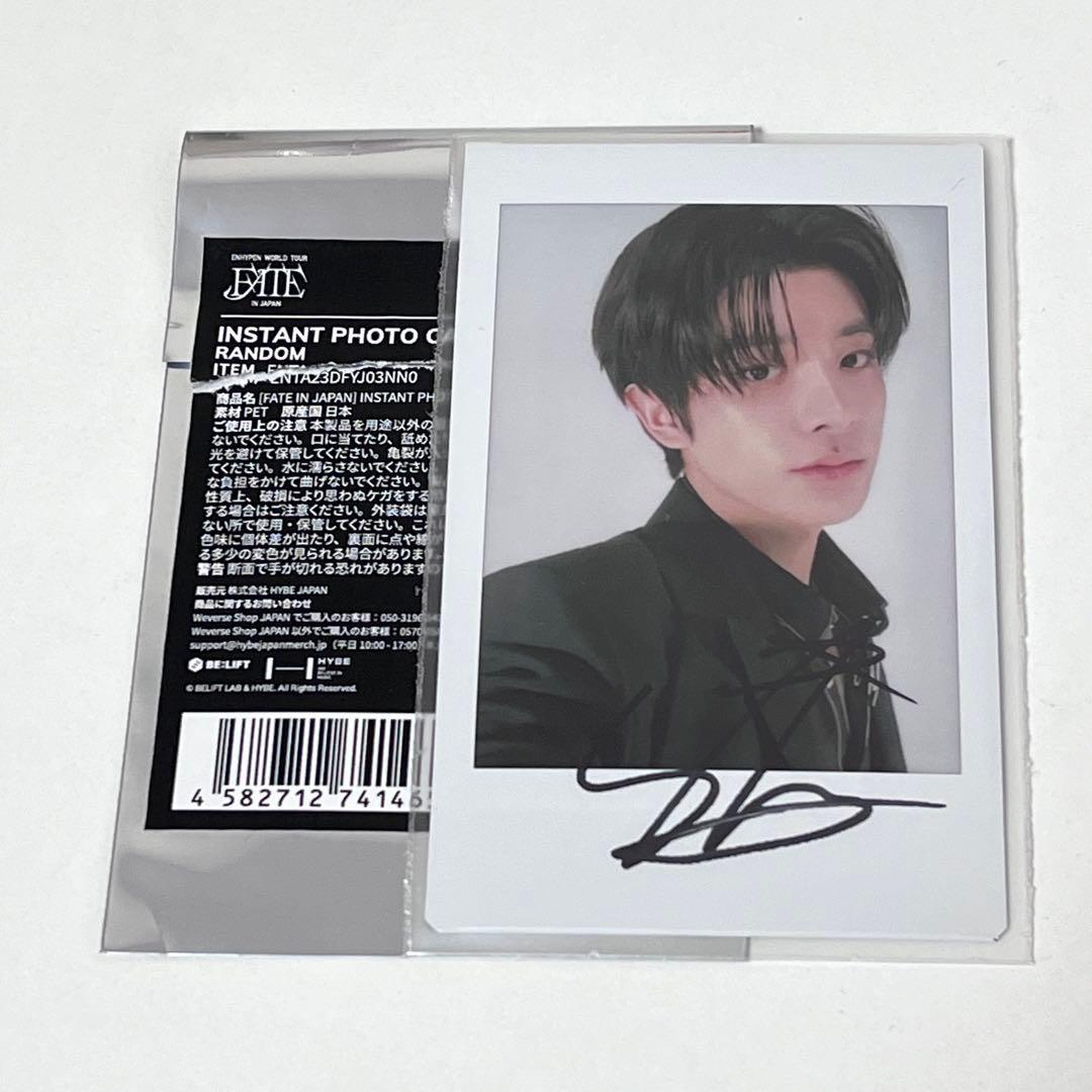 enhypen ジェイク インスタントフォト 直筆サイン入り - メルカリ