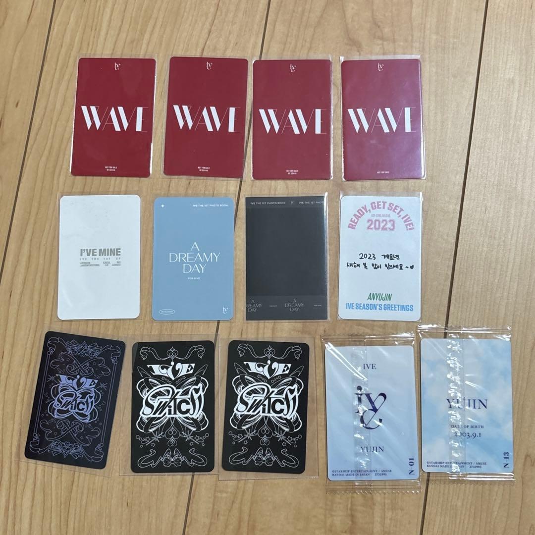IVE ユジン トレカ セット WAVE mine Switch シーグリ 公式 - メルカリ