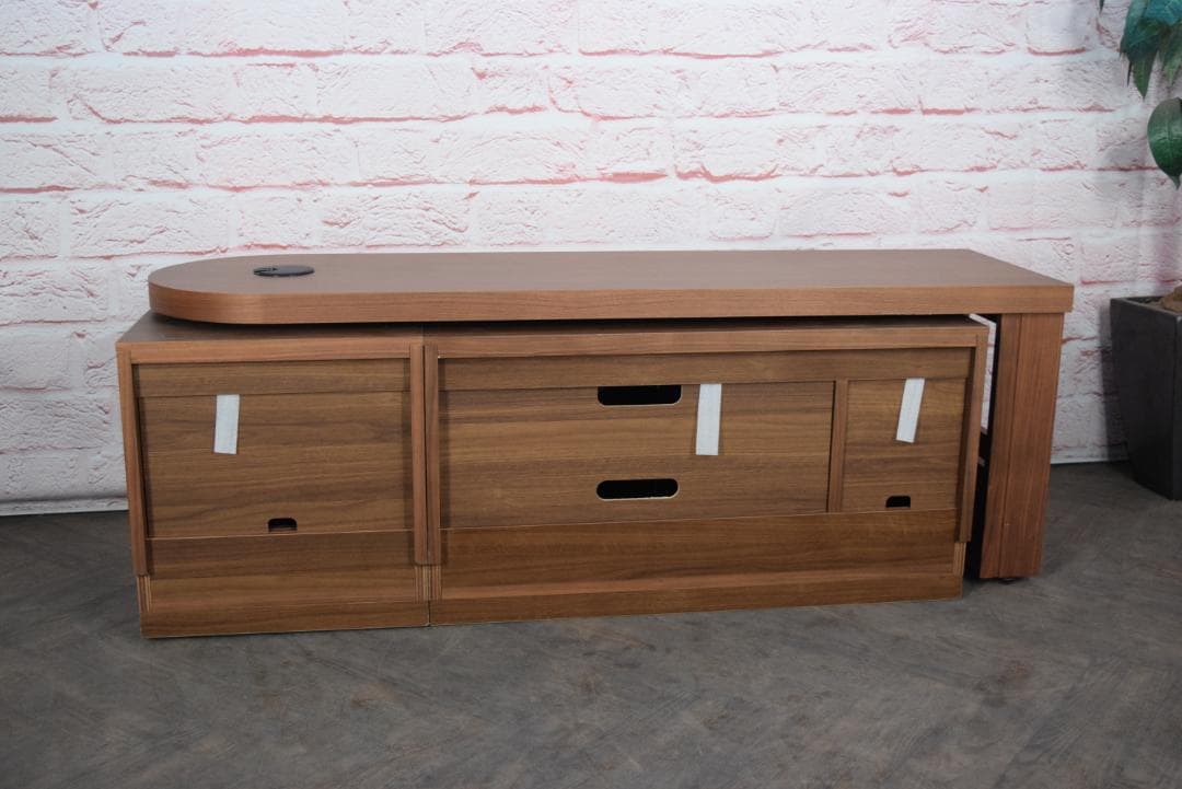 展示品 カリモク テレビボード 幅136cm QT91AH ウォールナット