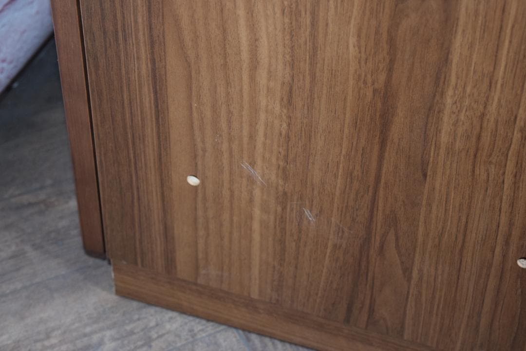 展示品 カリモク テレビボード 幅136cm QT91AH ウォールナット